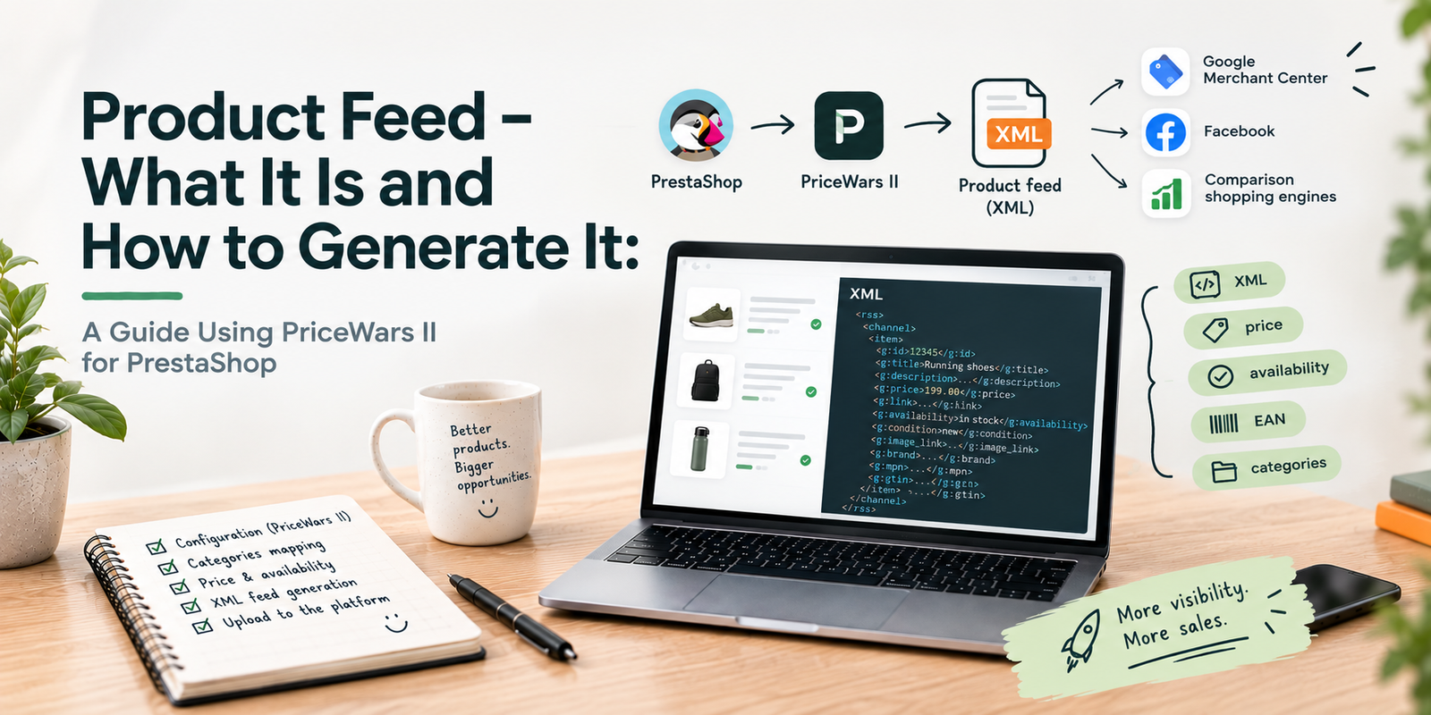 Product Feed – What It Is and How to Generate It: A Guide Using PriceWars II for PrestaShop