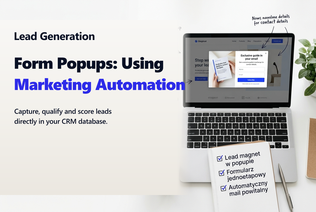 Form Popups: Using Marketing Automation to Capture and Score Leads