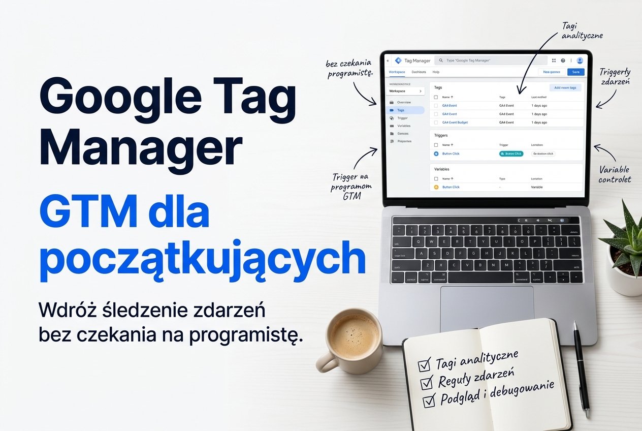 Google Tag Manager dla początkujących GTM #1